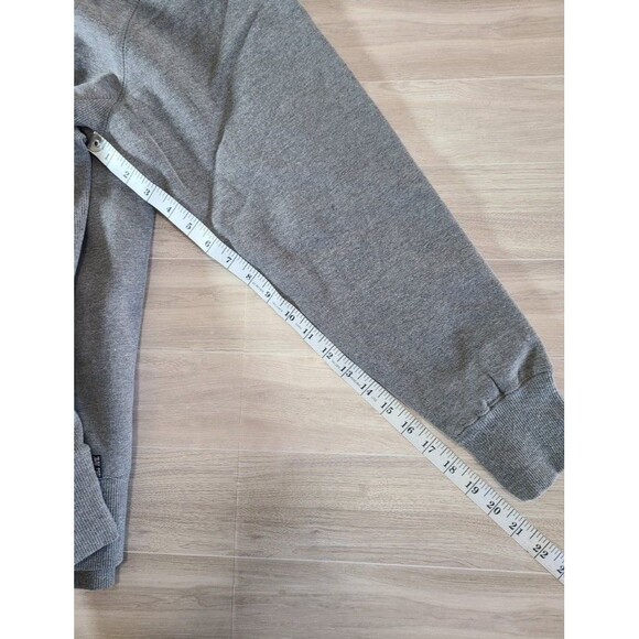Hall of Fame Grey Fleece Jacket XL – Thermal Lined Zip Hoodie, Streetwear NWOT - Picture 8 of 10